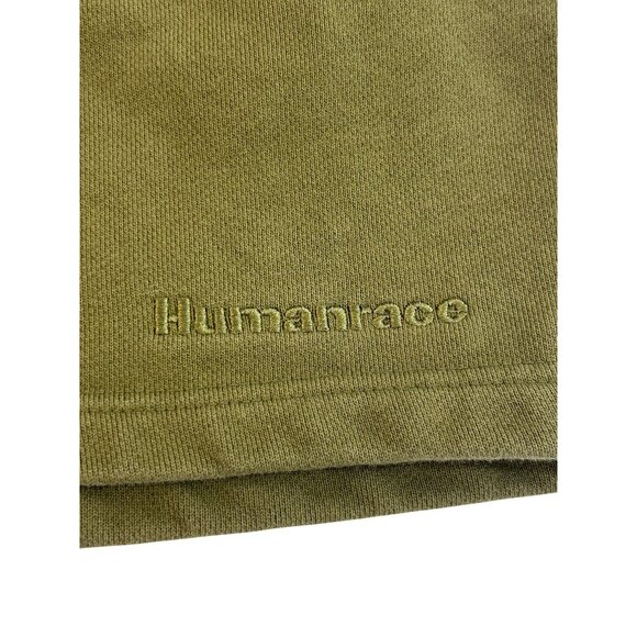 Adidas Pharrell Williams Human Race Shorts Men’s S Green Logo Activewear H58288 - Picture 6 of 15